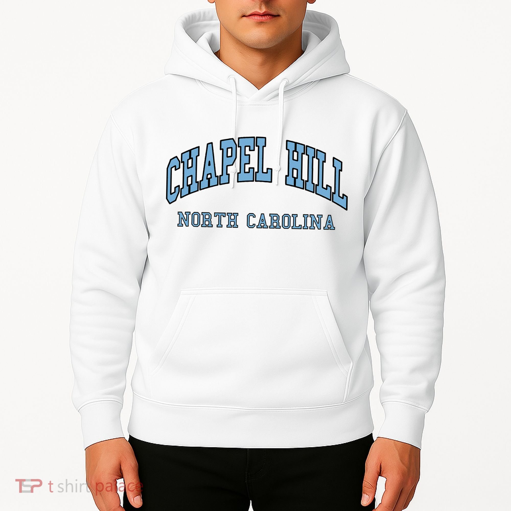 Chapel Hill North Carolina Throwback Hoodie