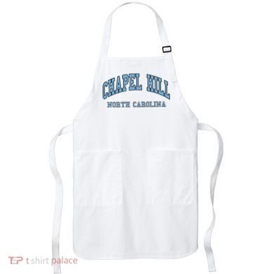 Chapel Hill North Carolina Throwback Apron