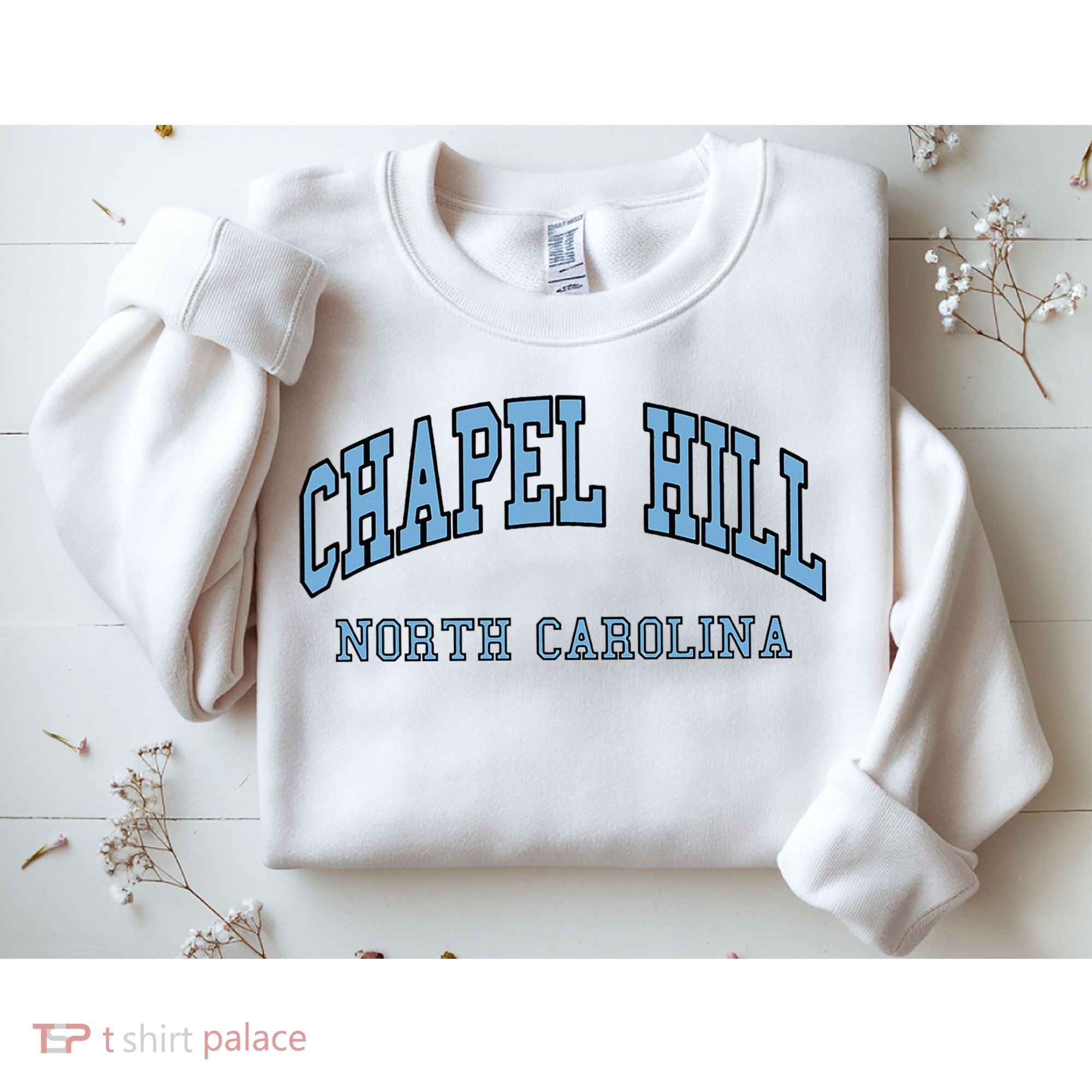 Chapel Hill North Carolina Throwback Sweatshirt