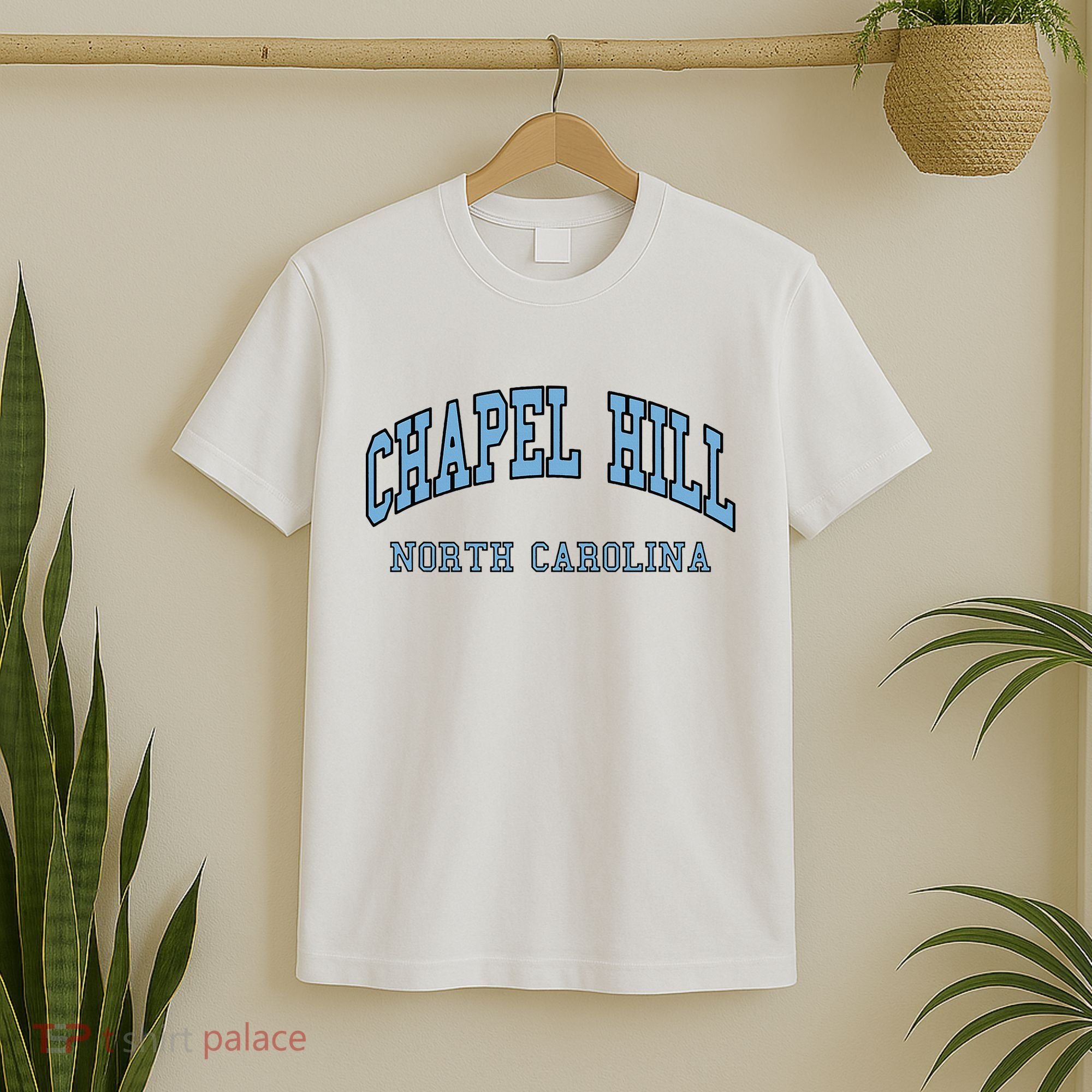 Chapel Hill North Carolina Throwback T-Shirt