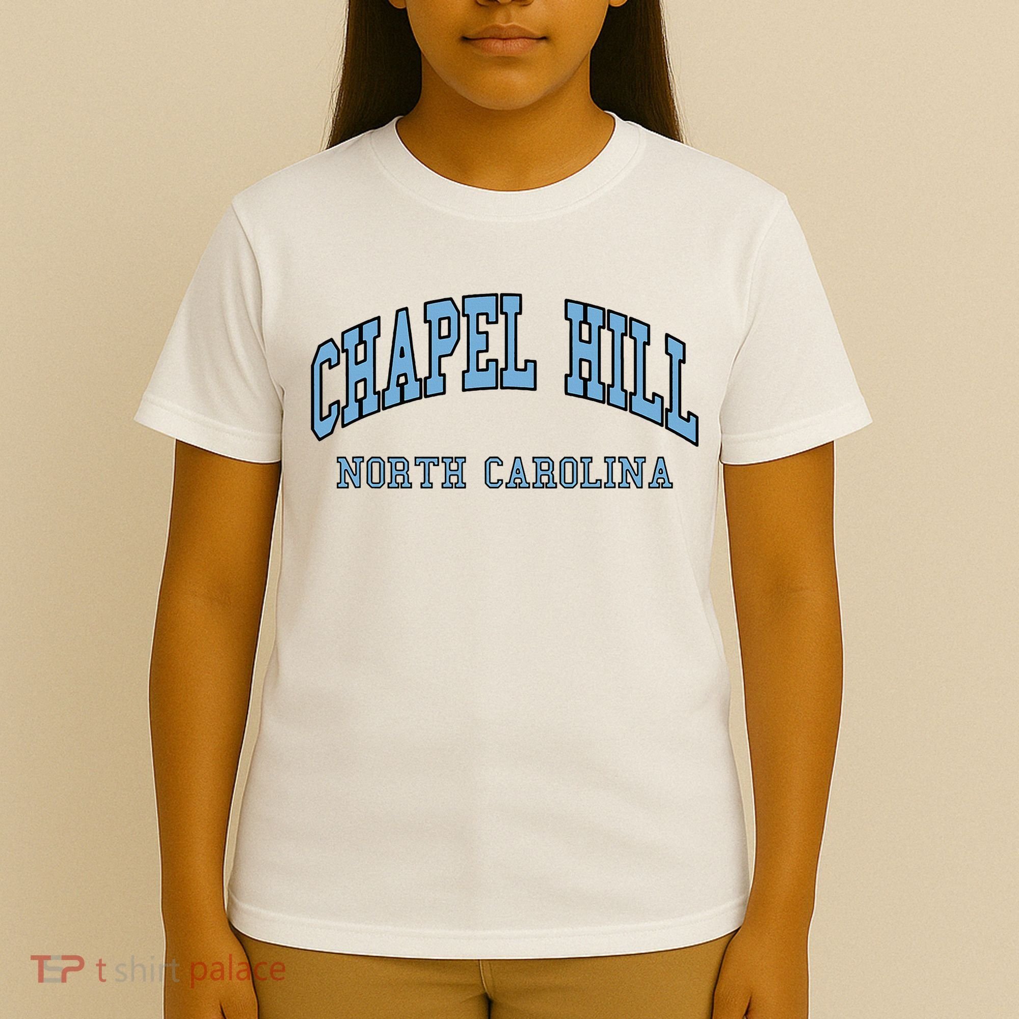 Chapel Hill North Carolina Throwback T-Shirt
