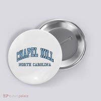 Chapel Hill North Carolina Throwback Button thumb 0