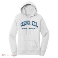 Chapel Hill North Carolina Throwback Women's Hoodie thumb 0