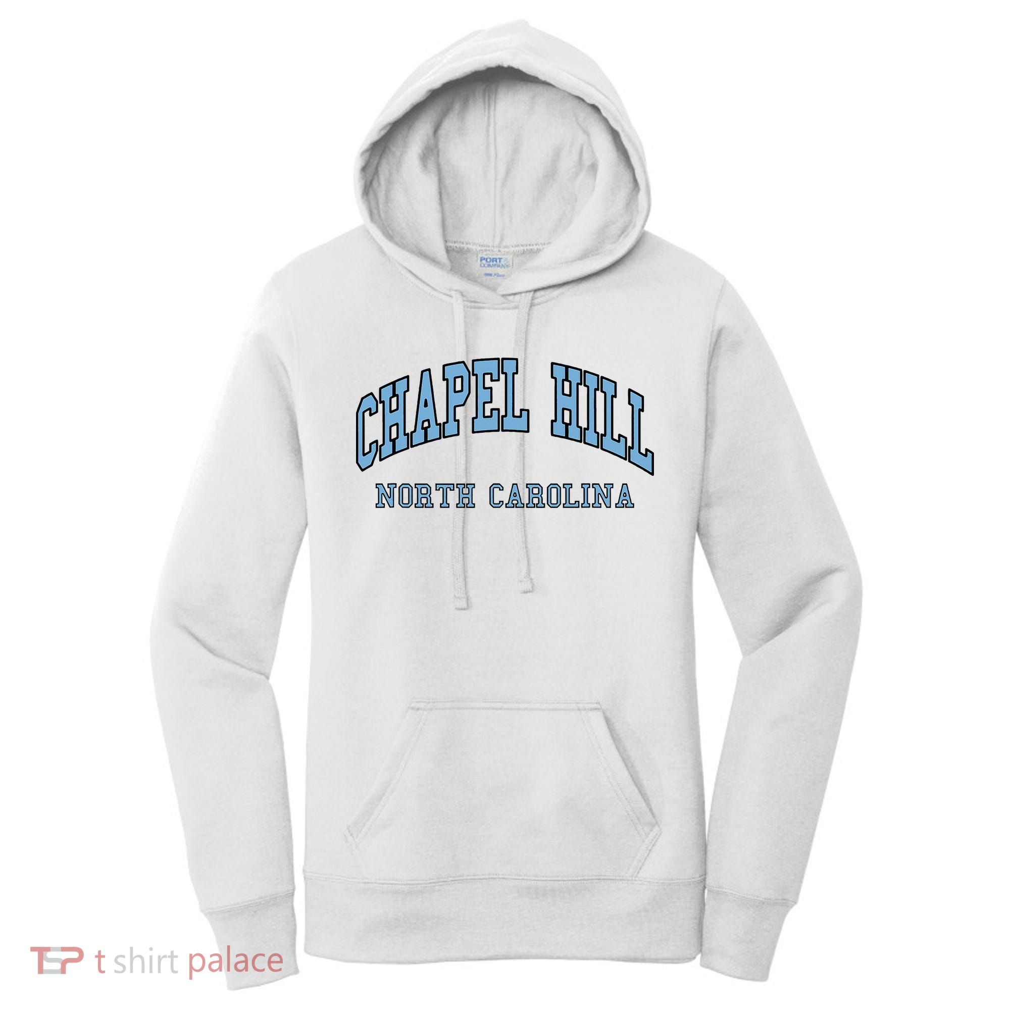 Chapel Hill North Carolina Throwback Women's Hoodie
