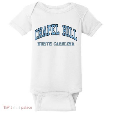 Chapel Hill North Carolina Throwback Baby Bodysuit