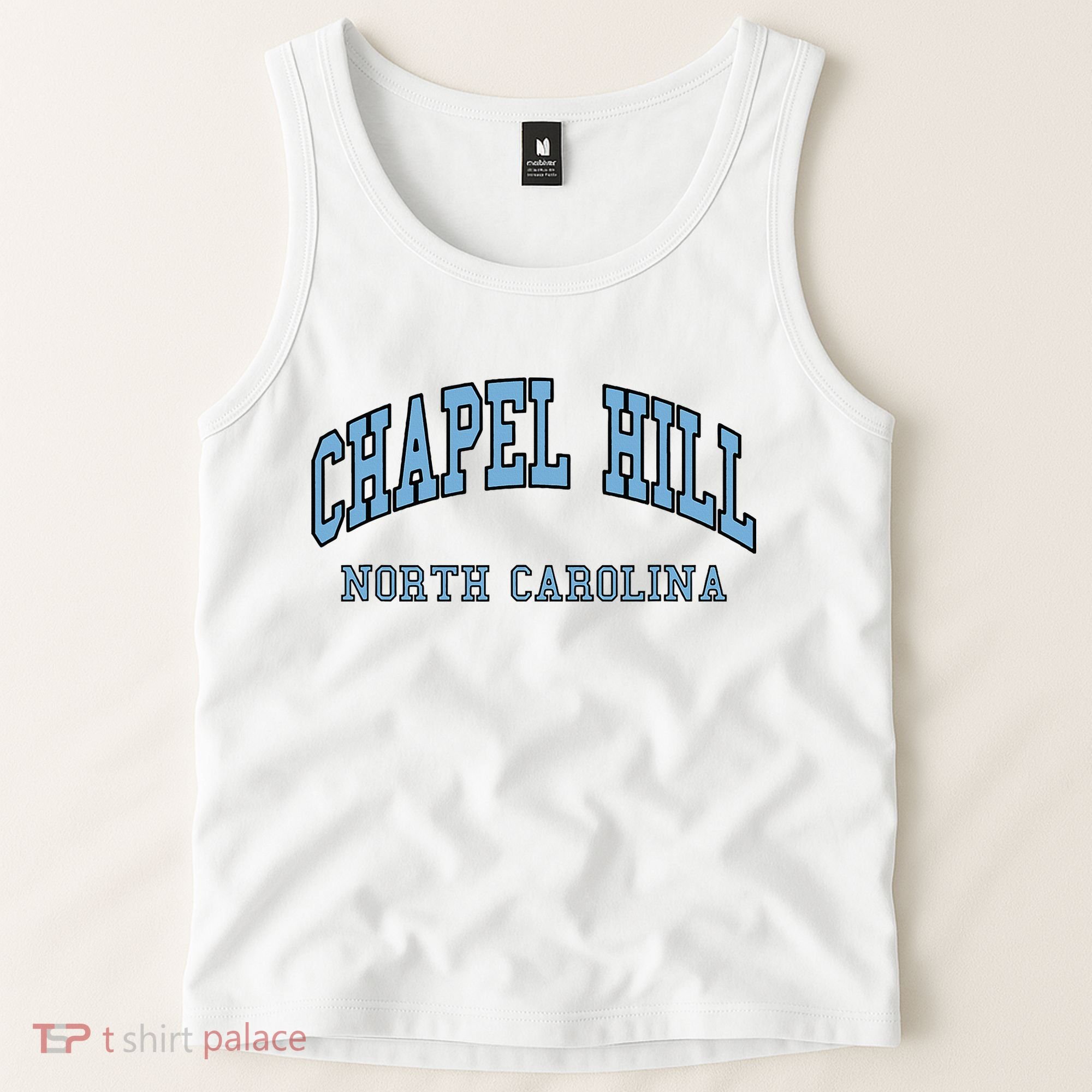 Chapel Hill North Carolina Throwback Tank Top