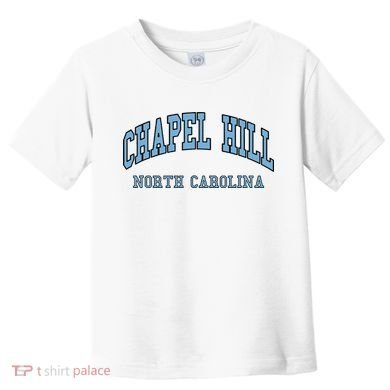 Chapel Hill North Carolina Throwback Toddler T-Shirt