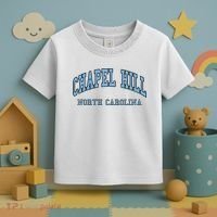 Chapel Hill North Carolina Throwback Toddler T-Shirt thumb 3