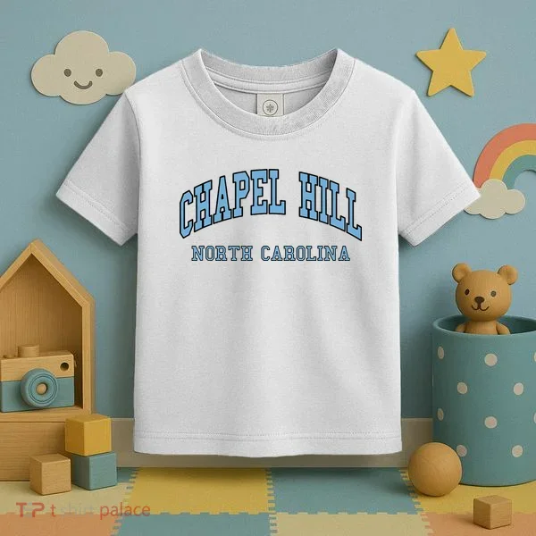 Chapel Hill North Carolina Throwback Toddler T-Shirt