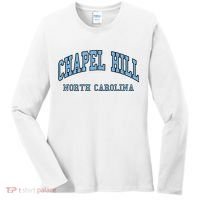 Chapel Hill North Carolina Throwback Women's Long Sleeve Shirt thumb 0