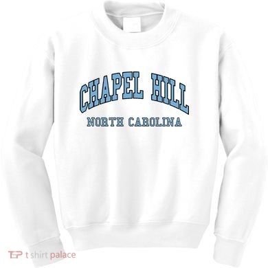 Chapel Hill North Carolina Throwback Kids Sweatshirt