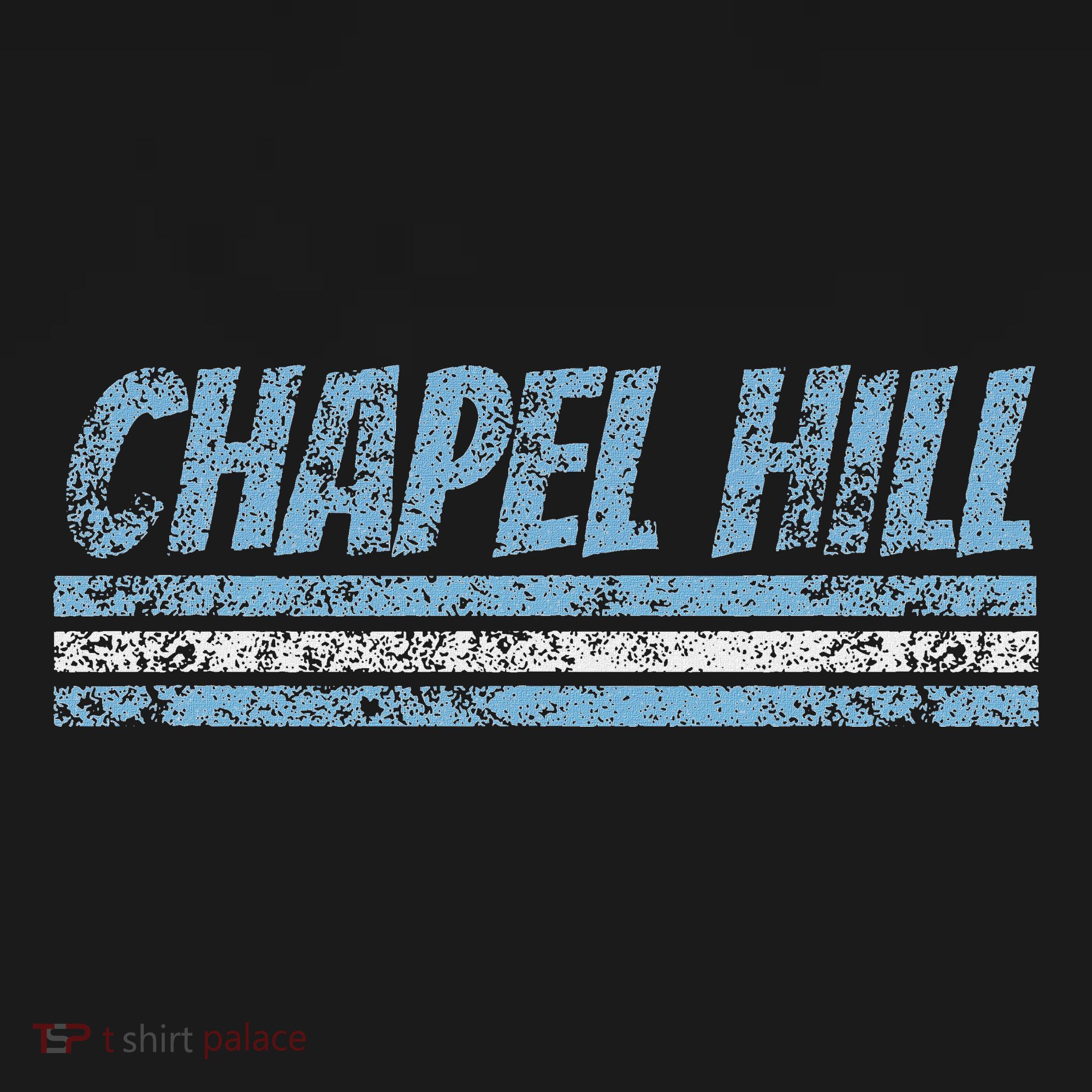 Chapel Hill North Carolina Retro Vintage Weathered Throwback T-Shirt