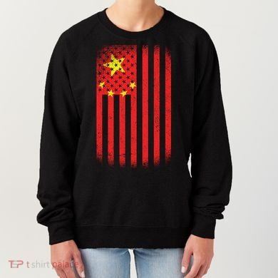 Vintage Chinese Flag Women's Sweatshirt