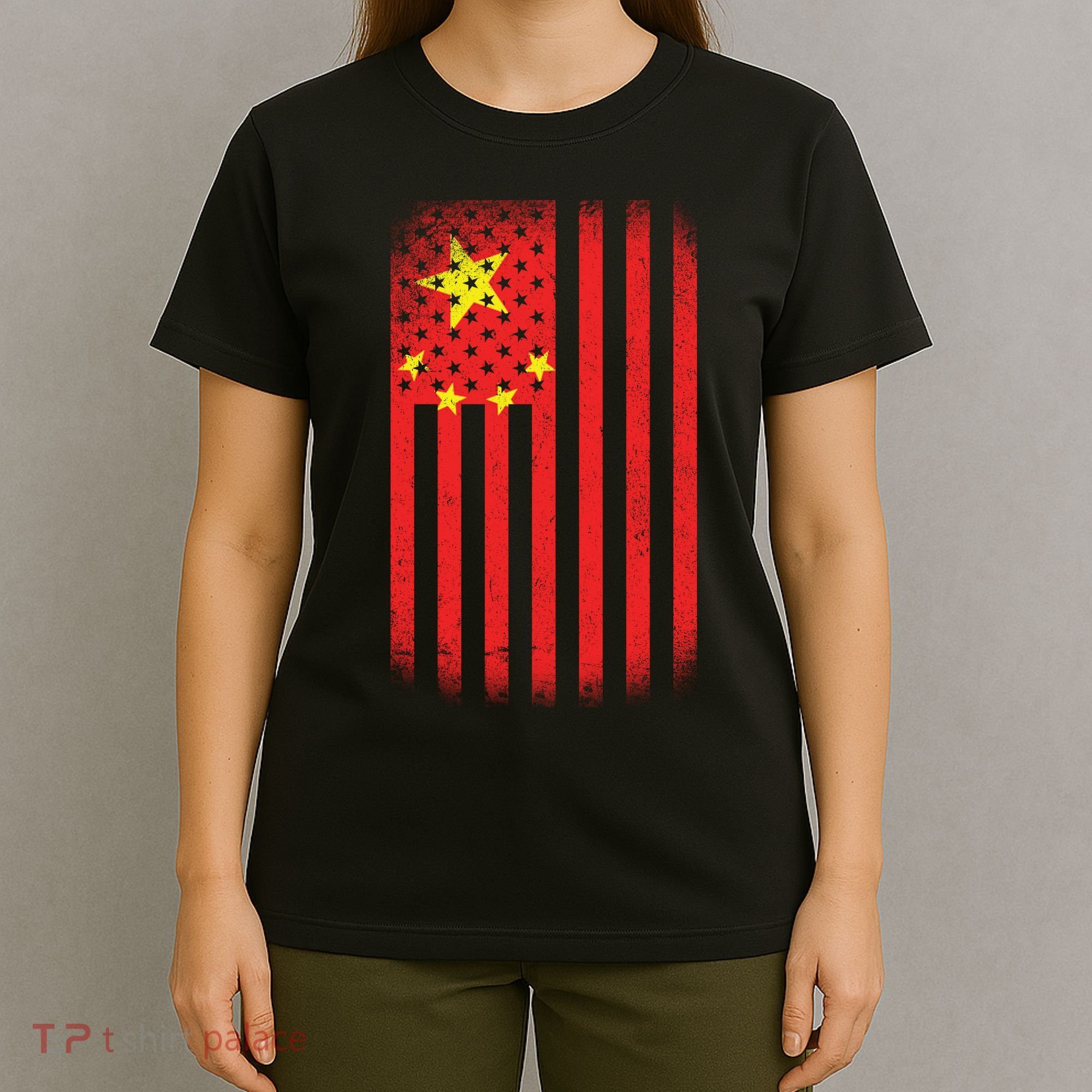 Vintage Chinese Flag T-Shirt