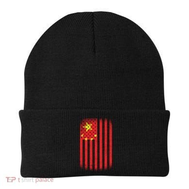 Vintage Chinese Flag Beanie
