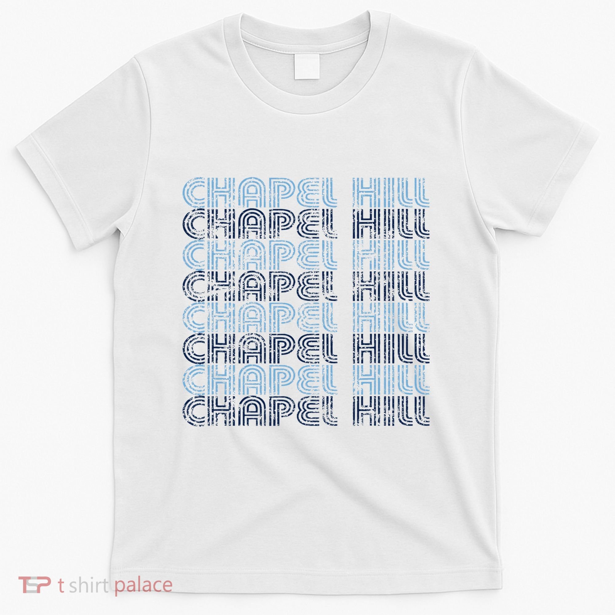 Chapel Hill North Carolina Vintage Weathered T-Shirt