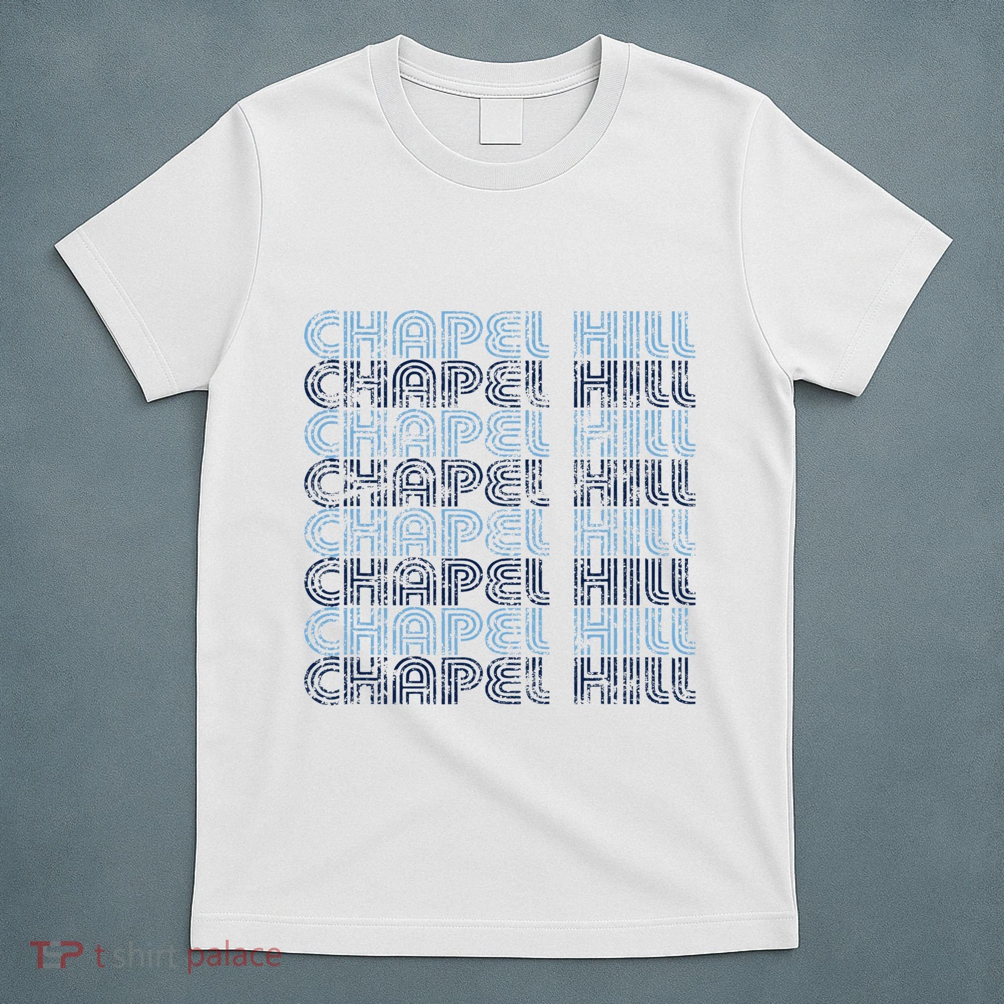 Chapel Hill North Carolina Vintage Weathered T-Shirt
