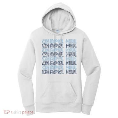Chapel Hill North Carolina Vintage Weathered Women's Hoodie