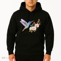 Cute Hummingbird Nectar Flower Outfit Love Birds Hoodie thumb 2