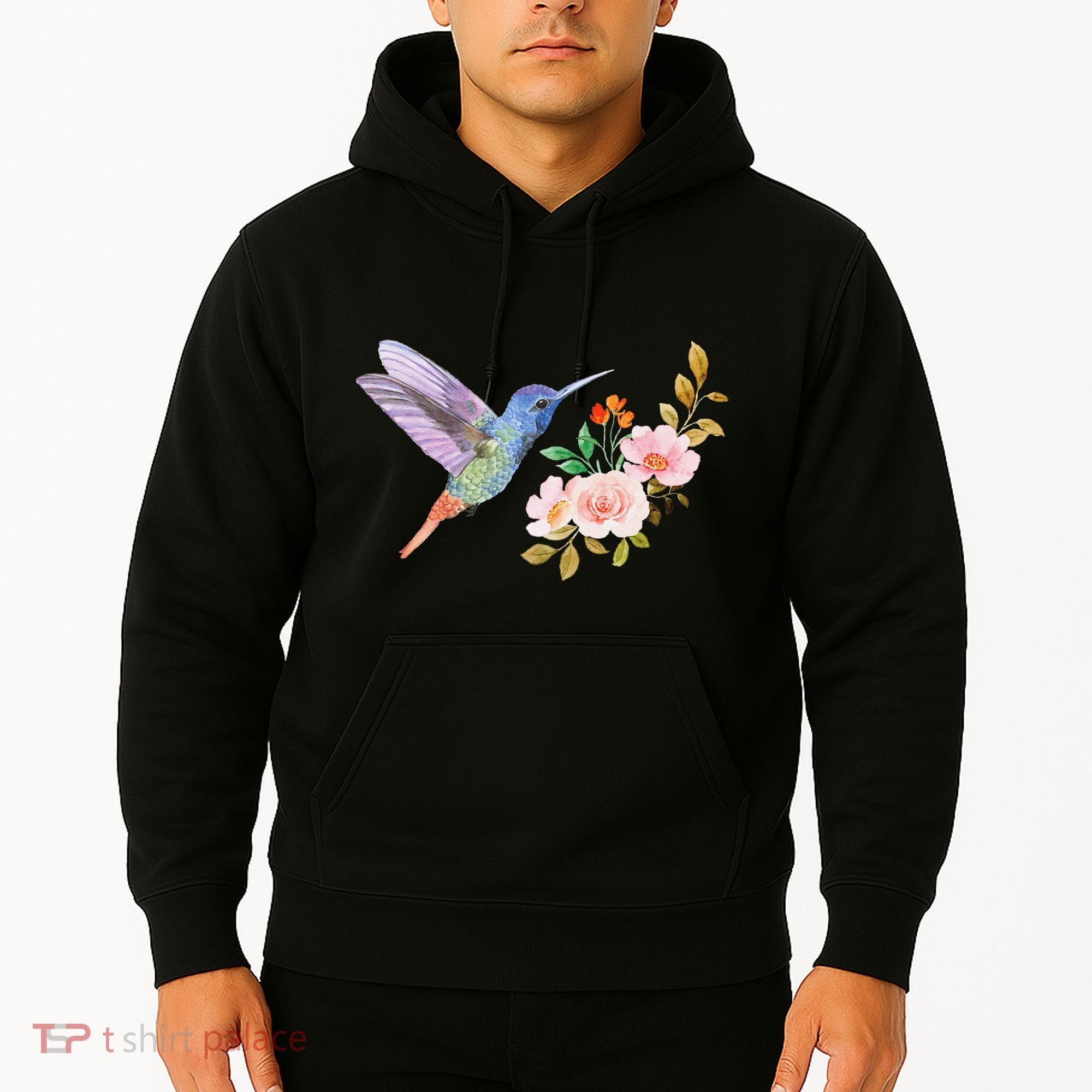Cute Hummingbird Nectar Flower Outfit Love Birds Hoodie