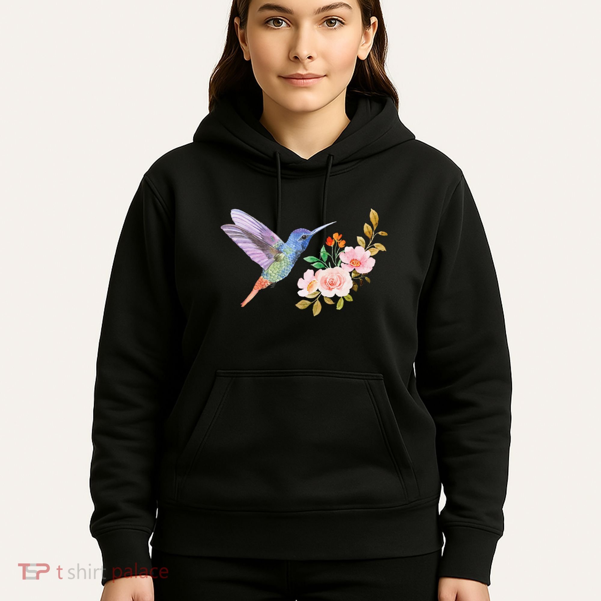 Cute Hummingbird Nectar Flower Outfit Love Birds Hoodie