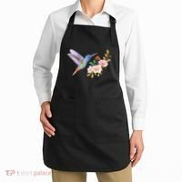 Cute Hummingbird Nectar Flower Outfit Love Birds Apron thumb 2