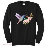 Cute Hummingbird Nectar Flower Outfit Love Birds Sweatshirt thumb 0
