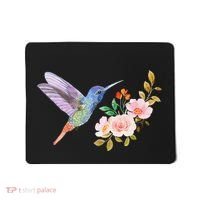 Cute Hummingbird Nectar Flower Outfit Love Birds Mousepad thumb 0