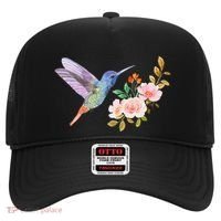 Cute Hummingbird Nectar Flower Outfit Love Birds Hat thumb 0