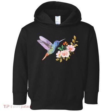 Cute Hummingbird Nectar Flower Outfit Love Birds Toddler Hoodie