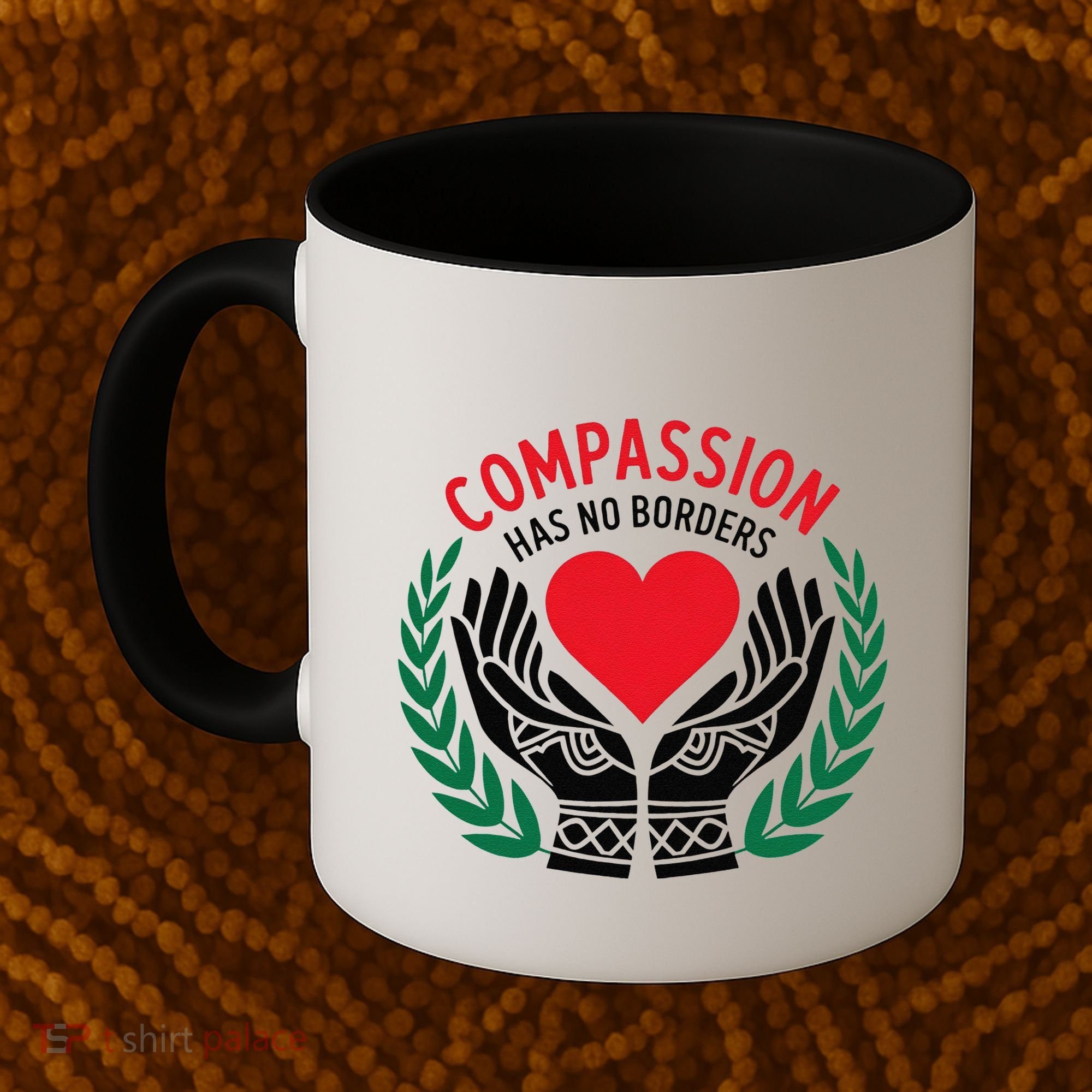 Compassion Has No Borders 2025 Funny Coffee Mug