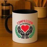 Compassion Has No Borders 2025 Funny Coffee Mug thumb 4