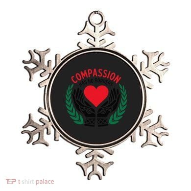 Compassion Has No Borders 2025 Funny Ornament
