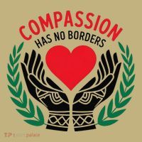 Compassion Has No Borders 2025 Funny Mousepad thumb 1