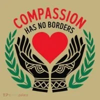 Compassion Has No Borders 2025 Funny Mousepad thumb 1