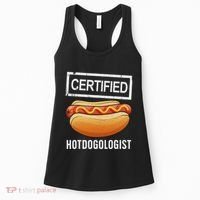 Cool Hotdog Outfit Adult Hotdog Hot Dog Lover Women's Tank Top thumb 0