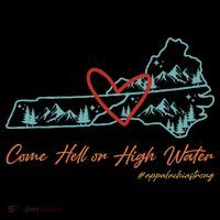 Come Hell Or High Water – Appalachian Strong Retro Coaster thumb 2