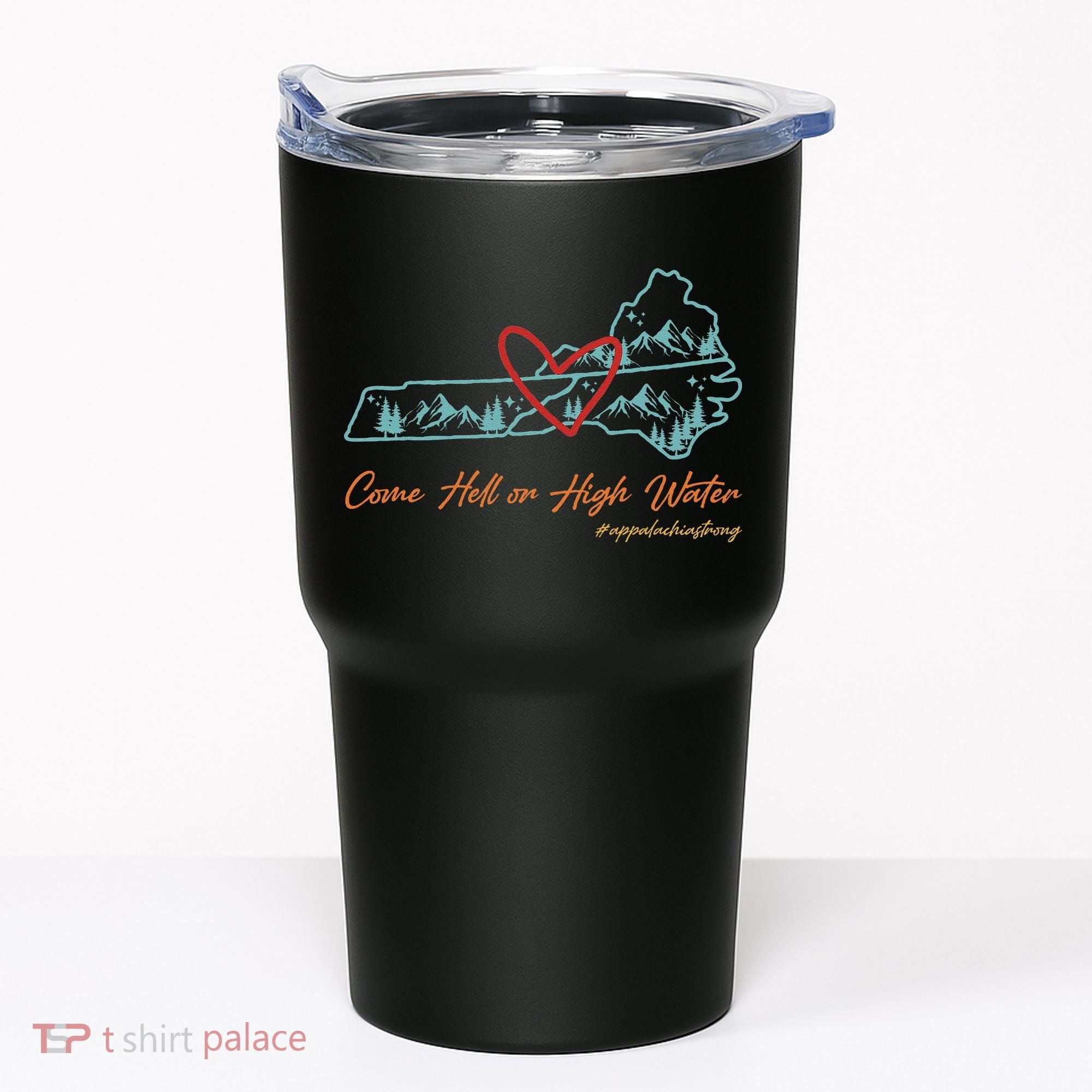 Come Hell Or High Water – Appalachian Strong Retro Tumbler
