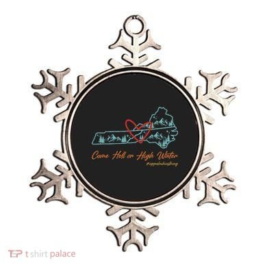 Come Hell Or High Water – Appalachian Strong Retro Ornament