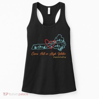 Come Hell Or High Water – Appalachian Strong Retro Women's Tank Top