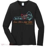 Come Hell Or High Water – Appalachian Strong Retro Women's Long Sleeve Shirt thumb 0