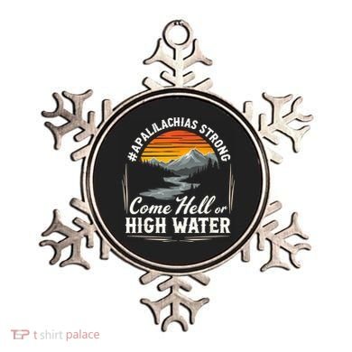 Come Hell Or High Water Mountain Appalachia Strong Nc Vn Tn Ornament