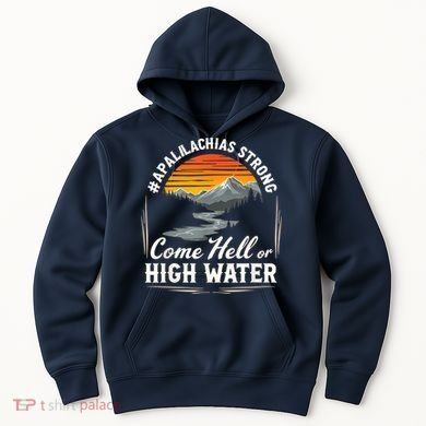 Come Hell Or High Water Mountain Appalachia Strong Nc Vn Tn Hoodie