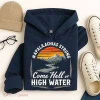 Come Hell Or High Water Mountain Appalachia Strong Nc Vn Tn Hoodie thumb 4