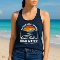 Come Hell Or High Water Mountain Appalachia Strong Nc Vn Tn Women's Tank Top thumb 2