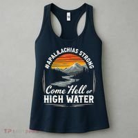 Come Hell Or High Water Mountain Appalachia Strong Nc Vn Tn Women's Tank Top thumb 3
