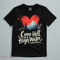 Come Hell Or High Water Mountain Appalachia Strong Nc Vn Tn T-Shirt thumb 5