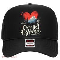 Come Hell Or High Water Mountain Appalachia Strong Nc Vn Tn Hat thumb 0