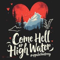 Come Hell Or High Water Mountain Appalachia Strong Nc Vn Tn Hat thumb 2