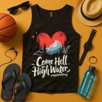 Come Hell Or High Water Mountain Appalachia Strong Nc Vn Tn Tank Top thumb 4